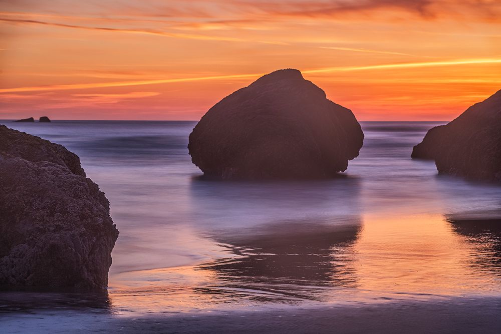 Bandon Beach-Oregon art print by John Ford for $57.95 CAD