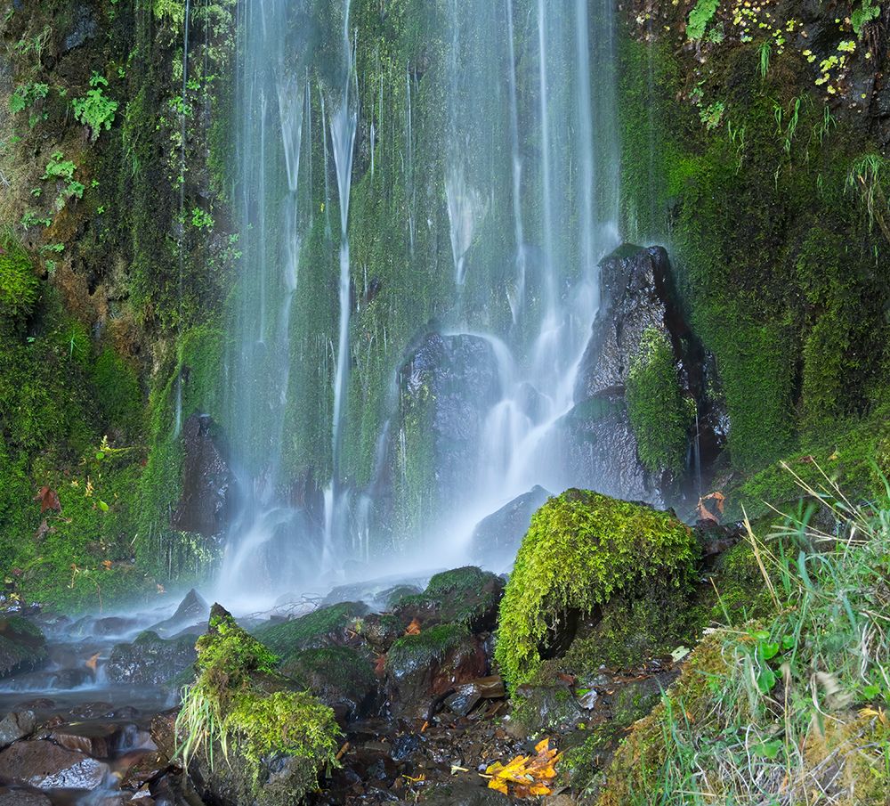Oregon-Columbia River Gorge National Scenic Area-Lancaster Falls art print by Jamie and Judy Wild for $57.95 CAD