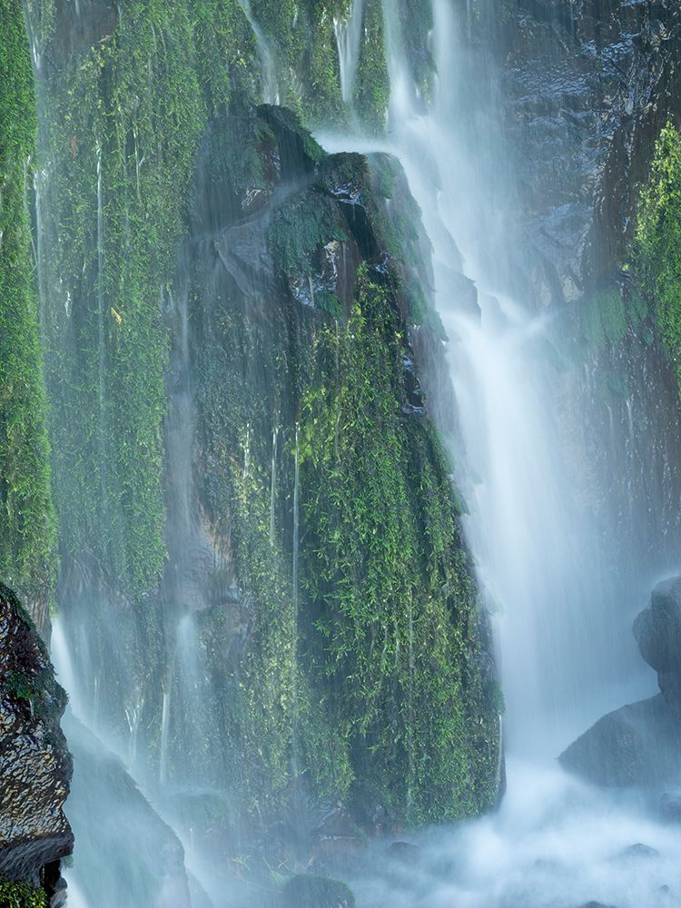 Oregon-Columbia River Gorge National Scenic Area-Lancaster Falls art print by Jamie and Judy Wild for $57.95 CAD