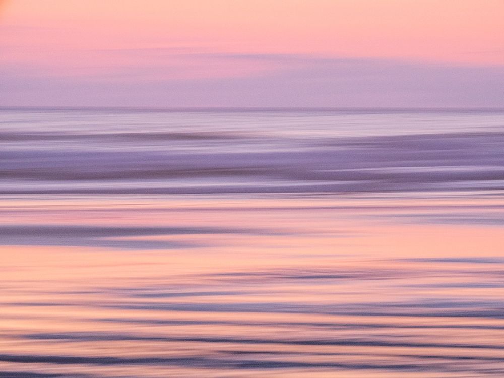 Oregon-Cannon Beach and a dreamy view of the beach at low tide at sunset art print by Sylvia Gulin for $57.95 CAD