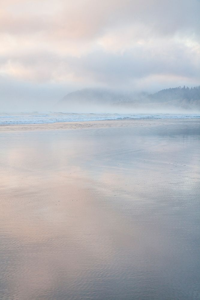 Oregon-Cannon Beach looking to the north along the Pacific Coast line art print by Sylvia Gulin for $57.95 CAD