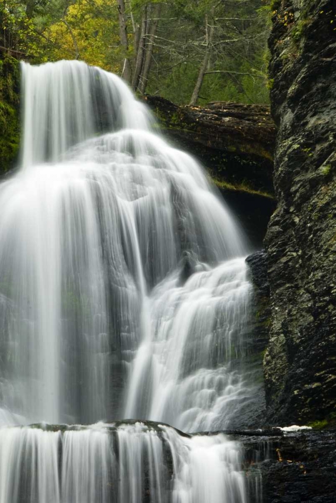 PA, Delaware Water Gap, Dingmans Falls art print by Jay OBrien for $57.95 CAD