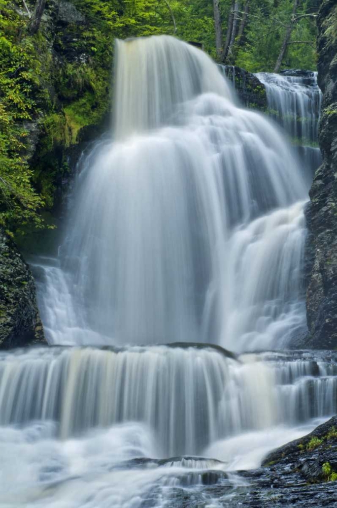 PA, Dingmans Ferry Dingmans Falls and forest art print by Jay OBrien for $57.95 CAD