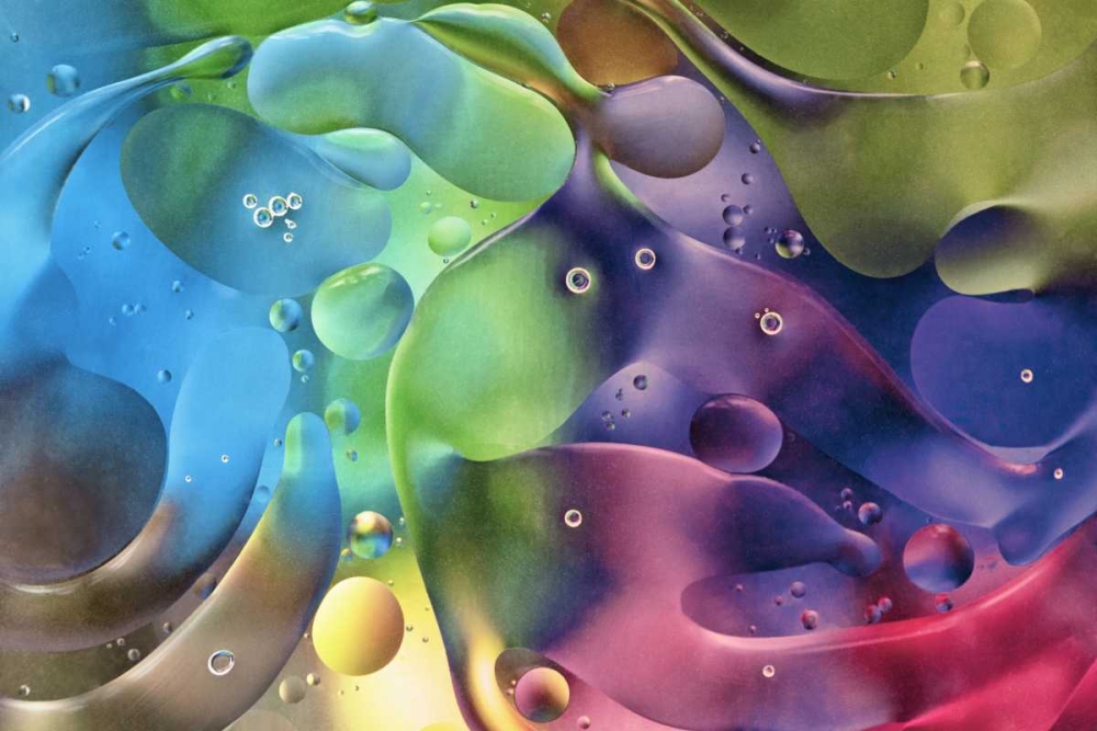 USA, Pennsylvania, Erie Oil abstract art print by Ellen Anon for $57.95 CAD