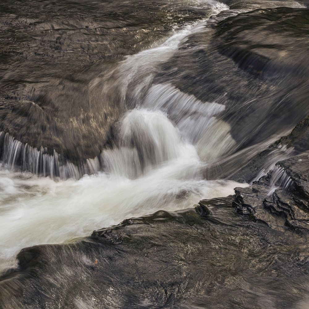 USA, Pennsylvania, Delaware Water Gap. Stream rapids and waterfall close-up. art print by Jaynes Gallery for $57.95 CAD