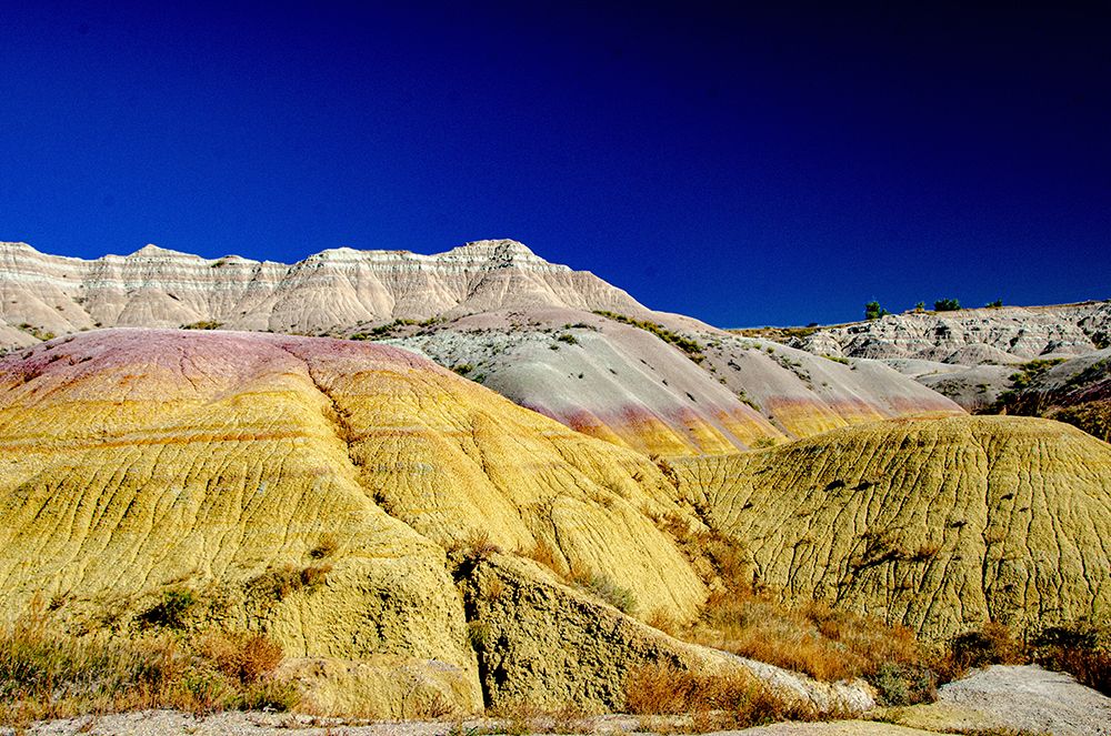 USA, South Dakota. Badlands National Park, Yellow Mounds Overlook art print by Bernard Friel for $57.95 CAD