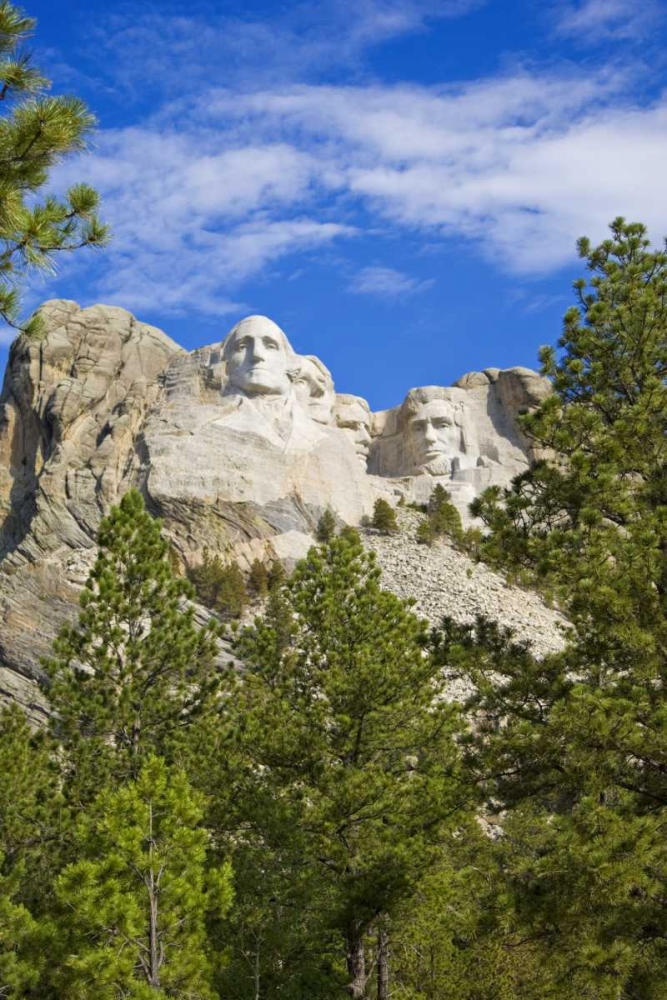 South Dakota Overview of Mount Rushmore art print by Fred Lord for $57.95 CAD