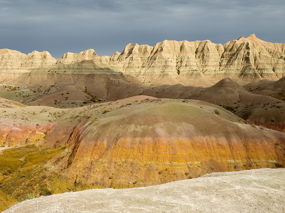 South Dakota- Badlands National Park. Badlands rock formations art print by Jamie and Judy Wild for $57.95 CAD