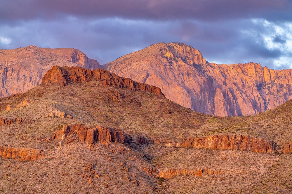 USA, Texas, Big Bend National Park. Chisos Mountains at sunset. art print by Jaynes Gallery for $57.95 CAD