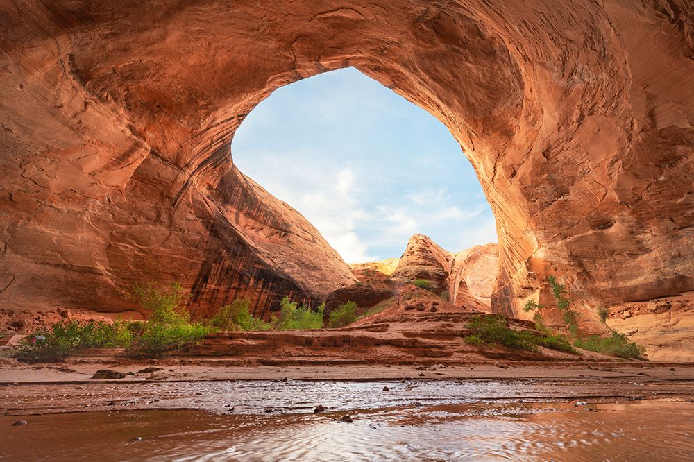 Jacob Hamblin Arch in Coyote Gulch-Glen Canyon National Recreation Area-Utah art print by Alan Majchrowicz for $57.95 CAD