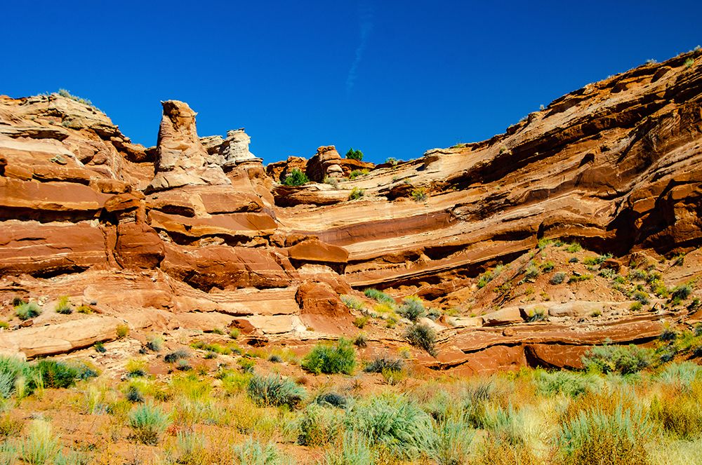 USA, Utah, White House Area of Paria Vermillion Cliffs Wilderness art print by Bernard Friel for $57.95 CAD