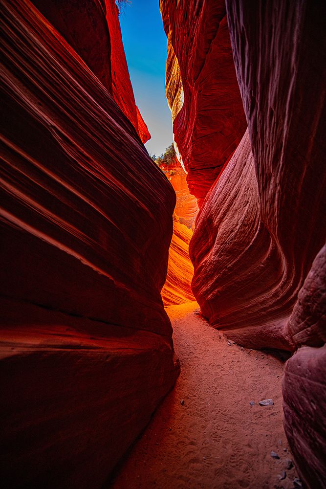 USA, Utah, Kanab, Peekaboo Slot Canyon art print by Bernard Friel for $57.95 CAD