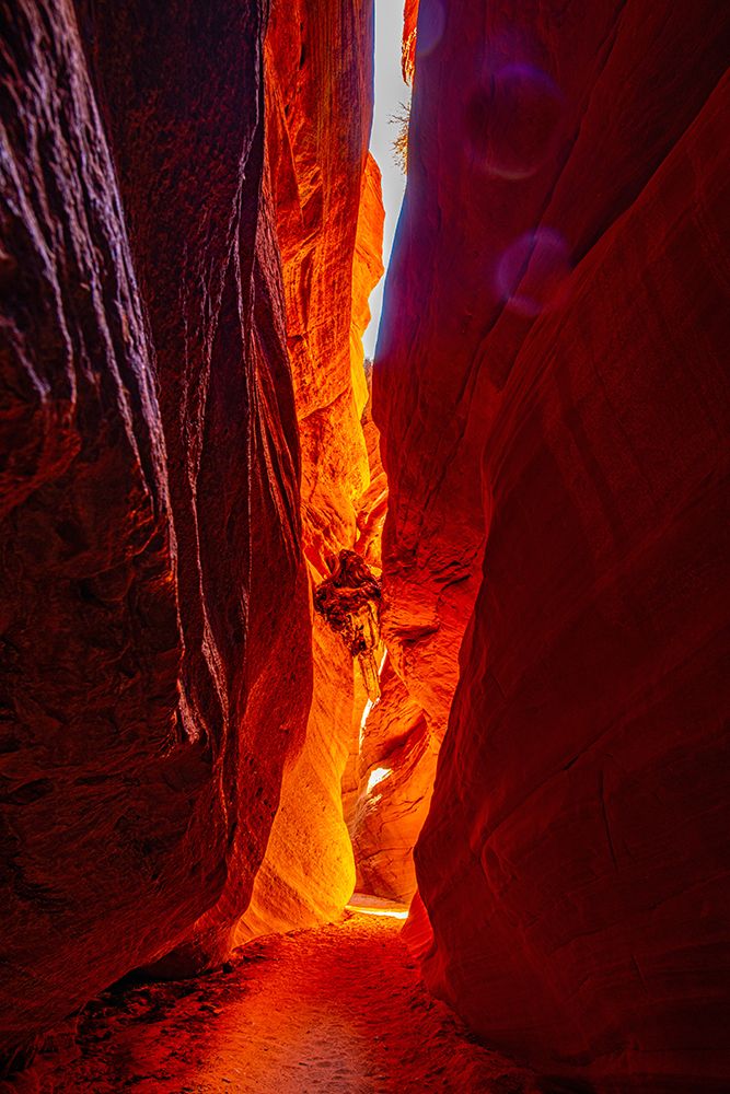 USA, Utah, Kanab, Peekaboo (Red) Slot Canyon art print by Bernard Friel for $57.95 CAD