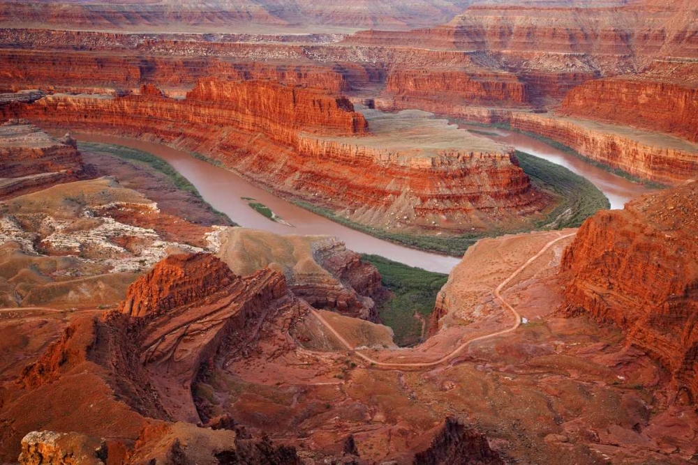 UT, Dead Horse Point SP Gooseneck section art print by Don Paulson for $57.95 CAD