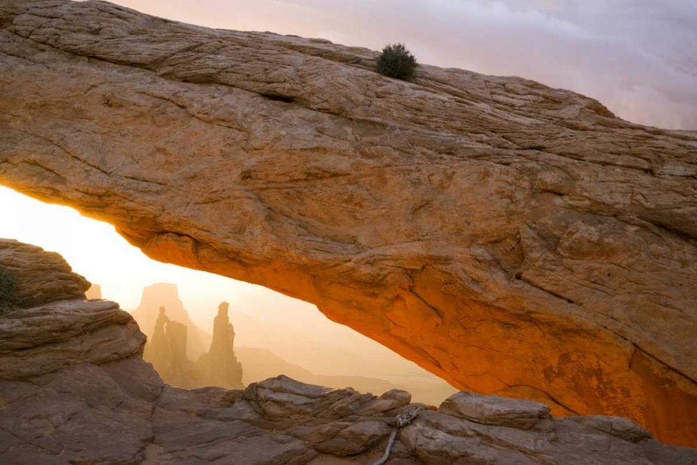 UT, Canyonlands NP Washer Woman through Mesa Arch art print by Don Paulson for $57.95 CAD