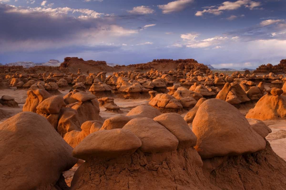 USA, Utah View of Goblin Valley SP at sunset art print by Don Paulson for $57.95 CAD