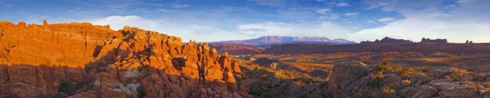 UT, Arches NP Sunset at Fiery Furnace Overlook art print by Fred Lord for $57.95 CAD