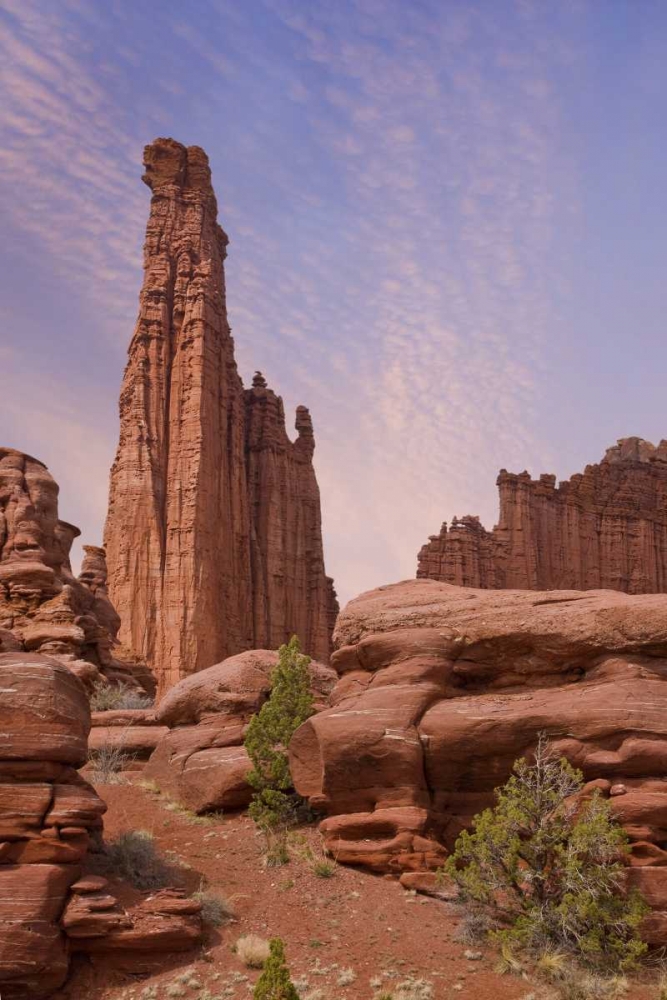 Utah Sunset on Fisher Towers formations art print by Don Paulson for $57.95 CAD