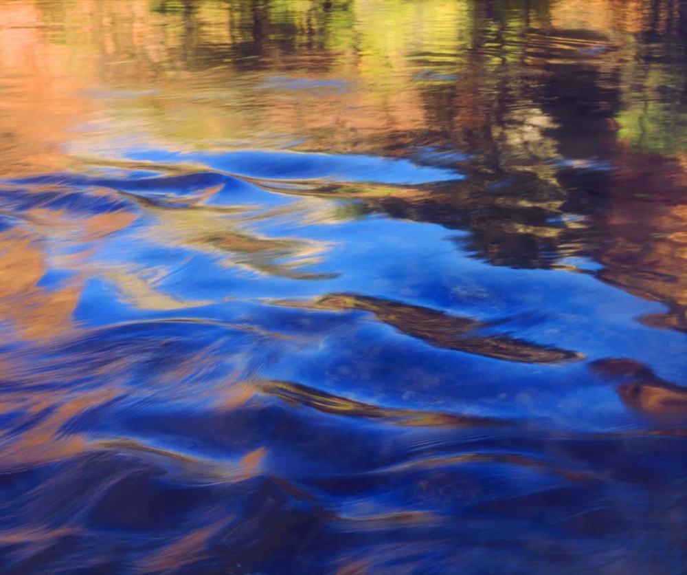 Utah, Zion NP Abstract view of the Virgin River art print by Christopher Talbot Frank for $57.95 CAD