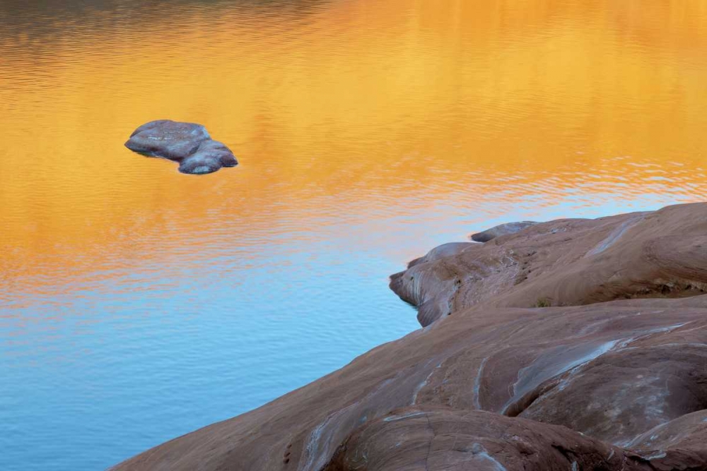 USA, Utah Reflection in Lake Powell art print by Don Paulson for $57.95 CAD