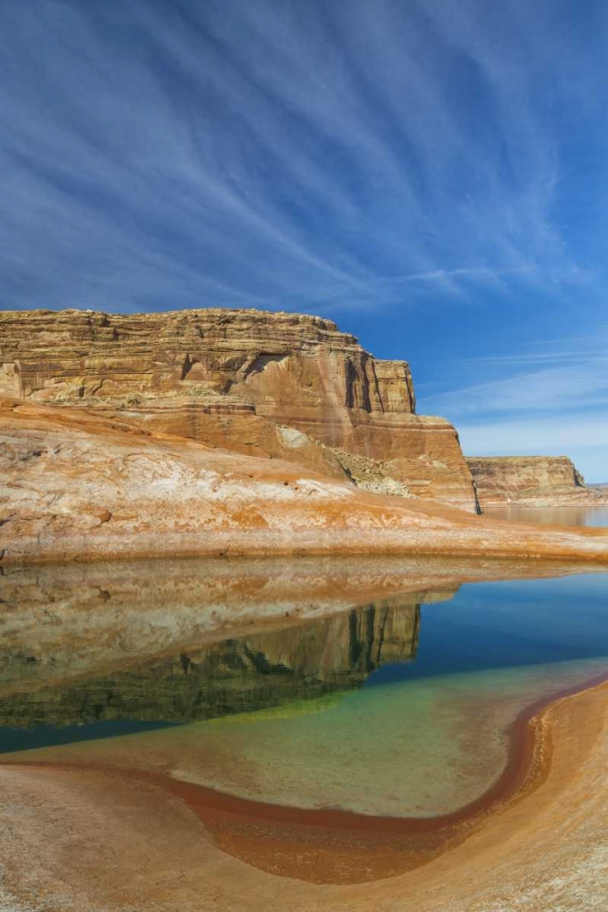 Utah, Glen Canyon Reflections in pool of water art print by Don Paulson for $57.95 CAD