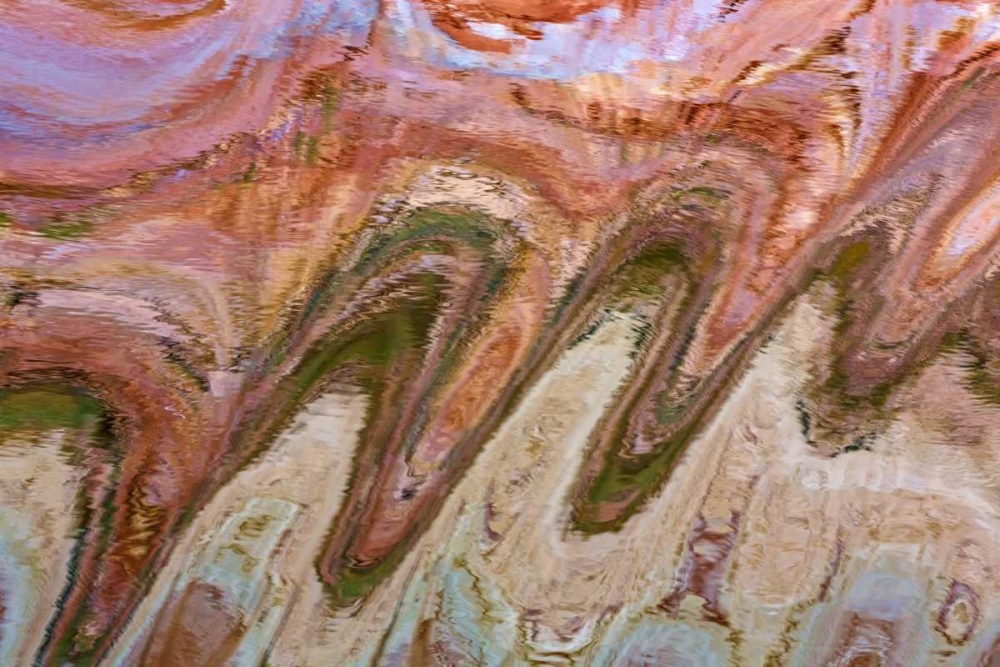 Utah, Glen Canyon Reflection in Lake Powell art print by Don Paulson for $57.95 CAD