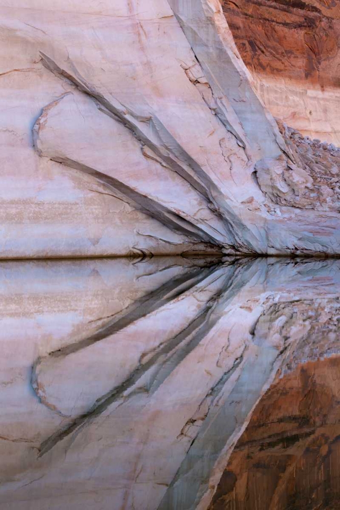 Utah, Glen Canyon Abstract reflection sandstone art print by Don Paulson for $57.95 CAD