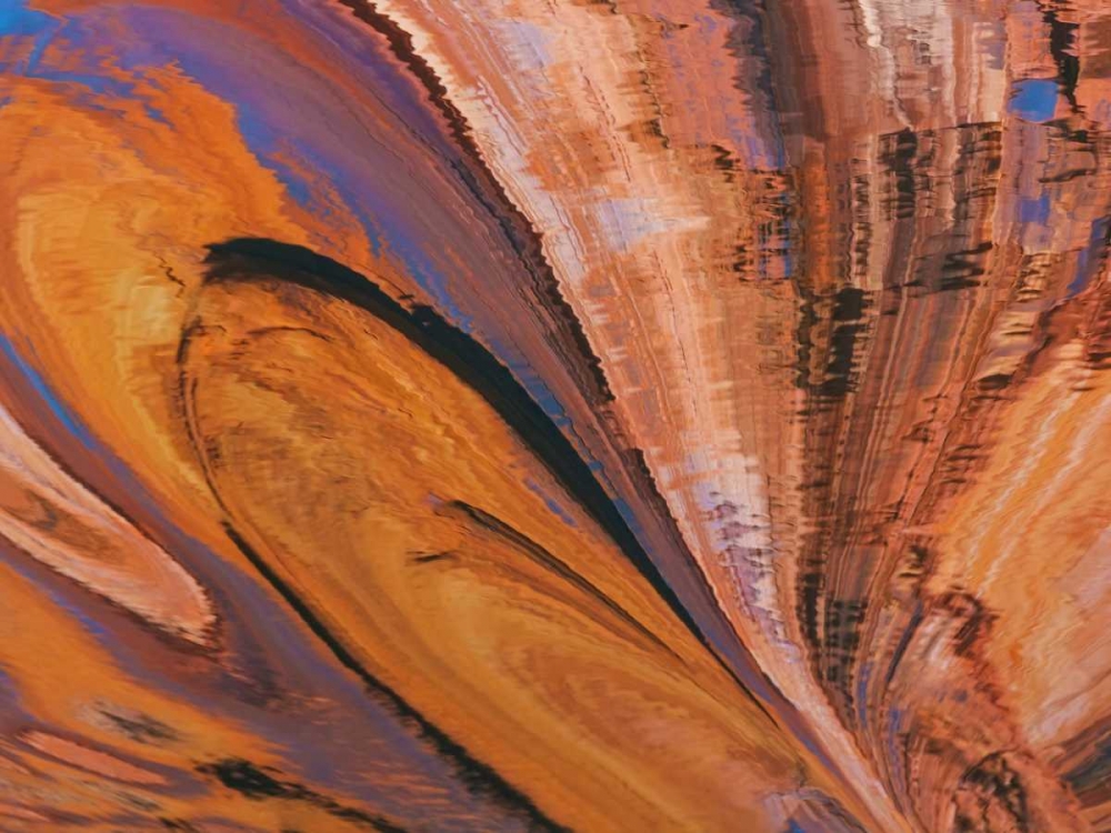 Utah, Glen Canyon Reflection in Lake Powell art print by Don Paulson for $57.95 CAD