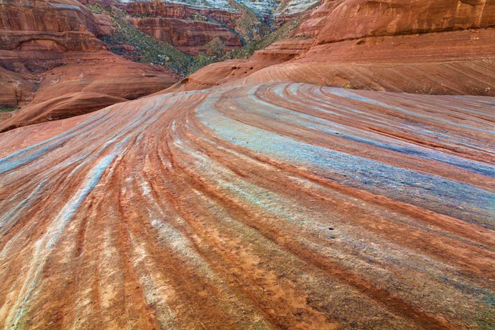 UT, Glen Canyon Patterns in sandstone rock art print by Don Paulson for $57.95 CAD