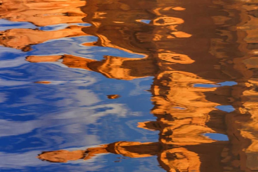 Utah, Glen Canyon Reflection in Lake Powell art print by Don Paulson for $57.95 CAD