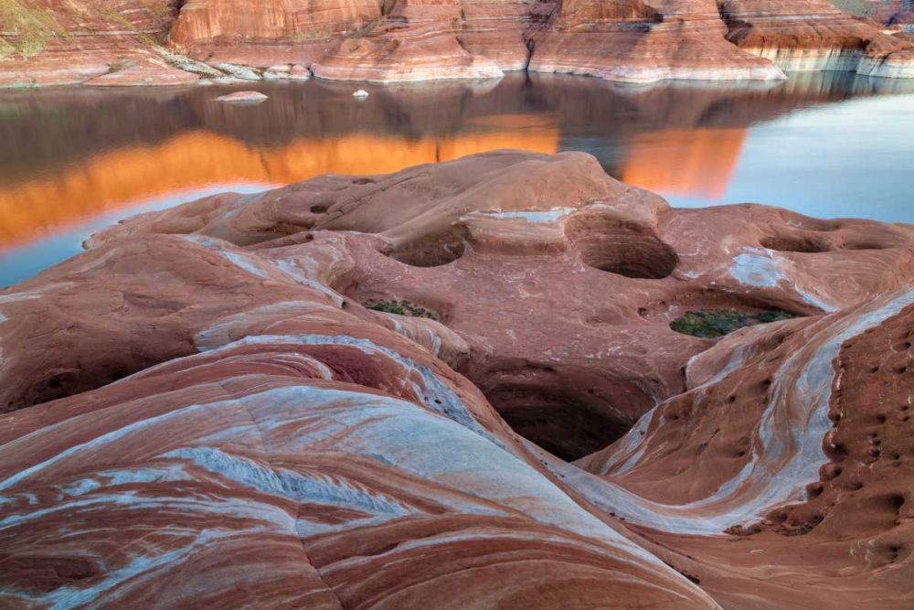 Utah Weathering Pit Ridge at Lake Powell art print by Don Paulson for $57.95 CAD