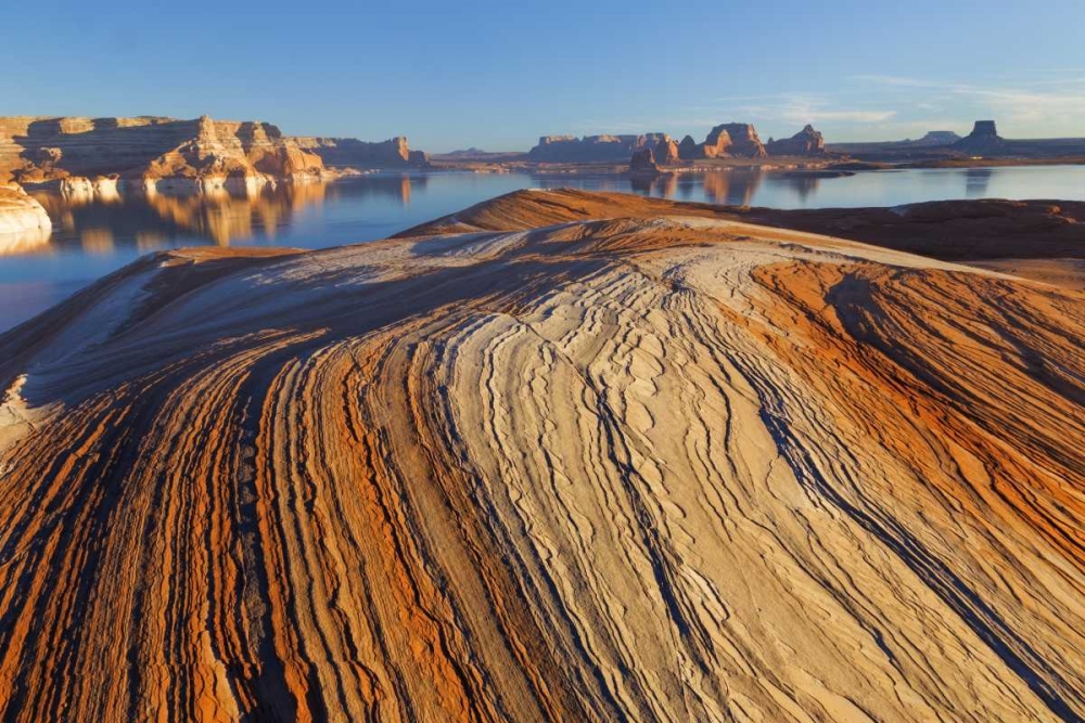 Utah Weathering Pit Ridge at Lake Powell art print by Don Paulson for $57.95 CAD