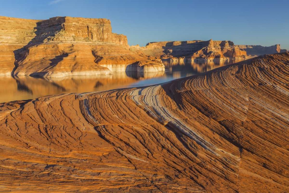 Utah Weathering Pit Ridge at Lake Powell art print by Don Paulson for $57.95 CAD