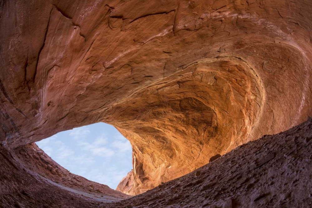 UT Sandstone alcove in Fifty Mile Canyon art print by Don Paulson for $57.95 CAD