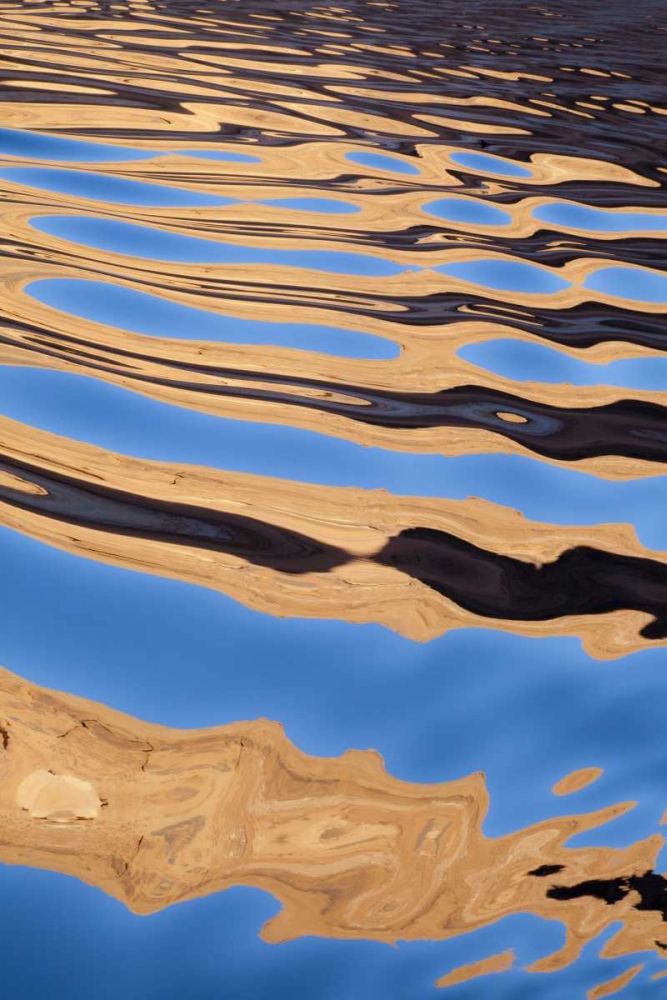 Utah, Glen Canyon NRA Boat wake patterns art print by Don Paulson for $57.95 CAD