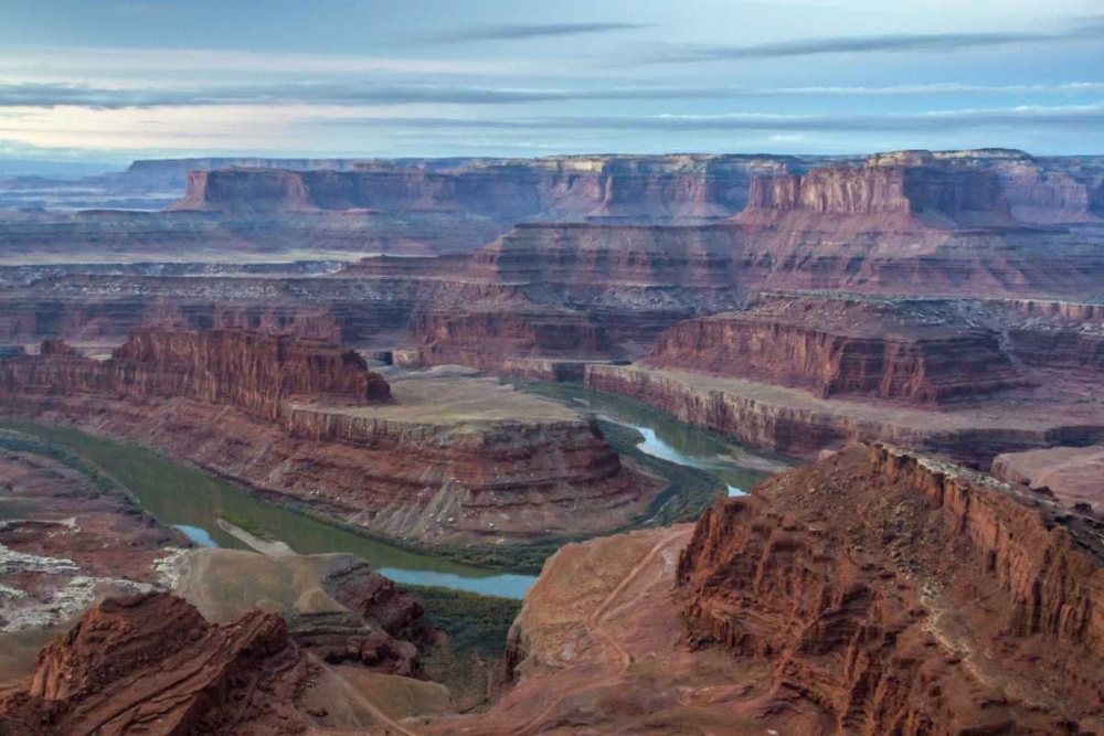 UT, Dead Horse Point SP Colorado River gooseneck art print by Cathy and Gordon Illg for $57.95 CAD