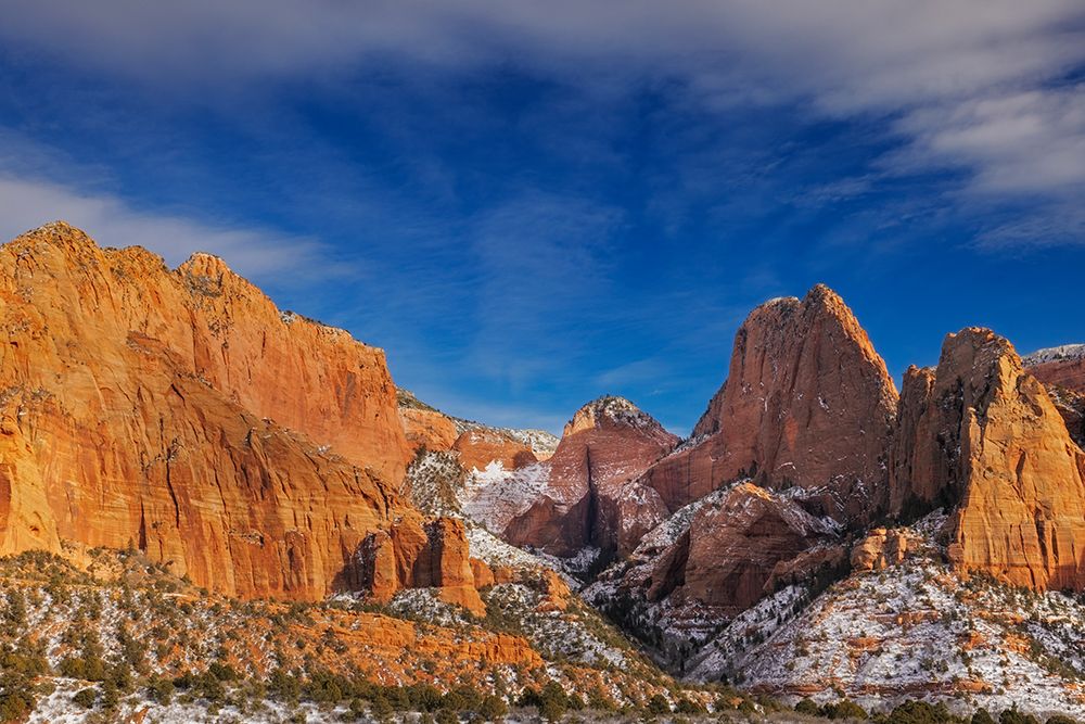 Kolob Canyon in Zion National Park, Utah, USA art print by Chuck Haney for $57.95 CAD
