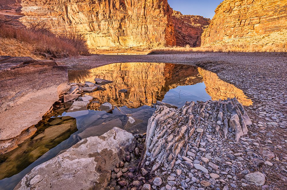 Pool-Colorado River-Moab-Utah art print by John Ford for $57.95 CAD