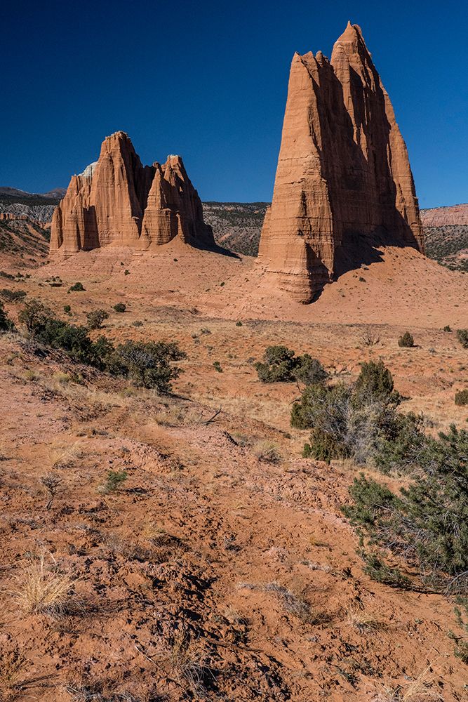 USA-Utah. Eroding sedimentary layers-sandstone formation-Capitol Reef National Park art print by Judith Zimmerman for $57.95 CAD