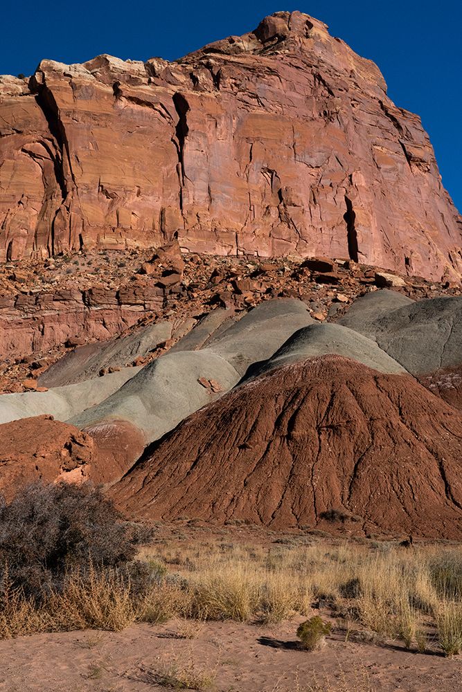 USA-Utah. Sandstone geological features Capitol Reef National Park art print by Judith Zimmerman for $57.95 CAD