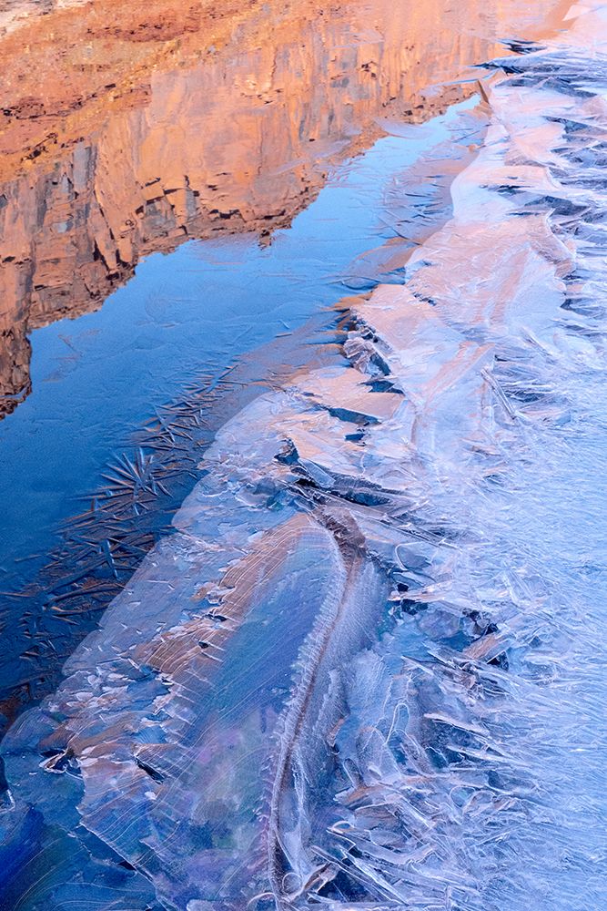 USA-Utah Ice formations Arches National Park art print by Judith Zimmerman for $57.95 CAD