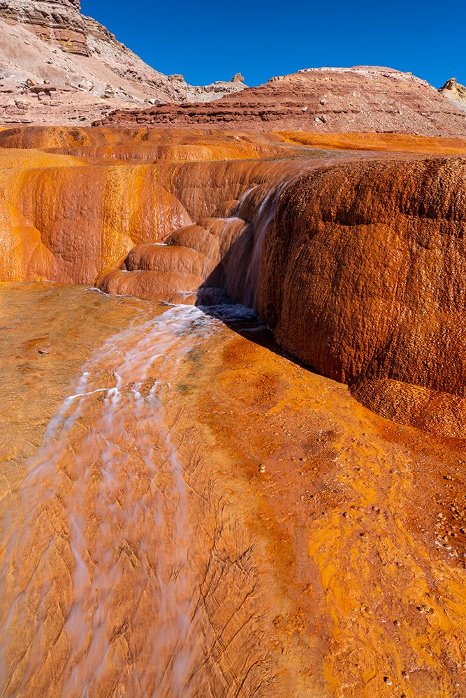 USA-Utah Crystal Geyser-a cold water geyser-travertine geological formation-near Green River art print by Judith Zimmerman for $57.95 CAD