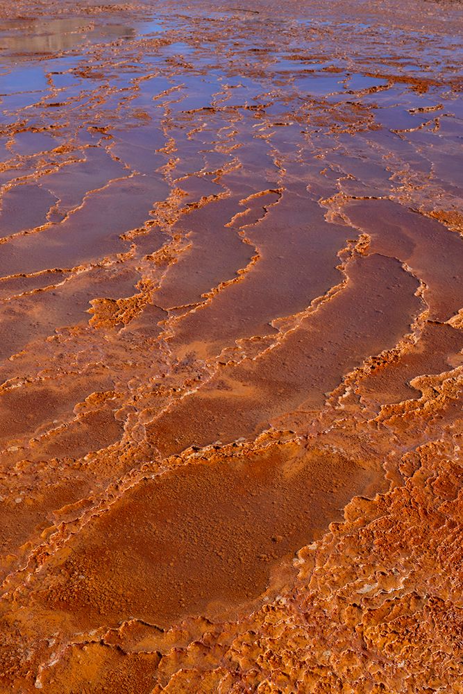 USA-Utah Crystal Geyser-a cold water geyser-travertine geological formation-near Green River art print by Judith Zimmerman for $57.95 CAD
