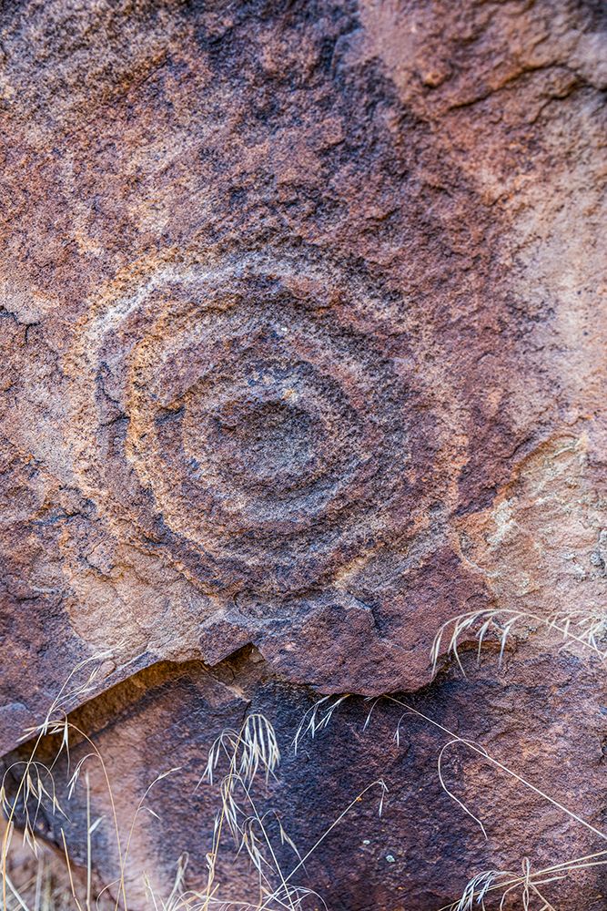 Ancient petroglyphs seen at Parowan Gap. art print by Larry Richardson for $57.95 CAD