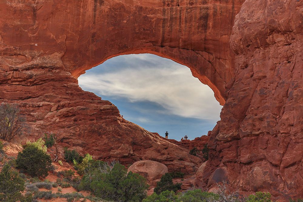 South Window Arch, Arches National Park, Utah, USA. art print by Roddy Scheer for $57.95 CAD