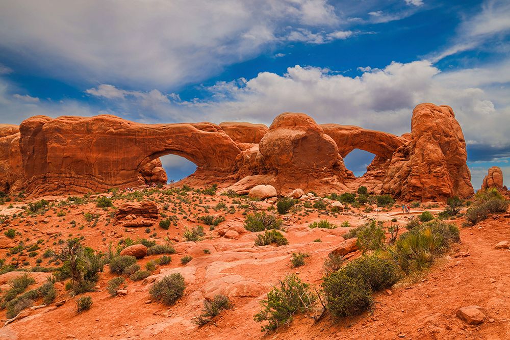 Turret Arch, Arches National Park, Utah, USA. art print by Roddy Scheer for $57.95 CAD