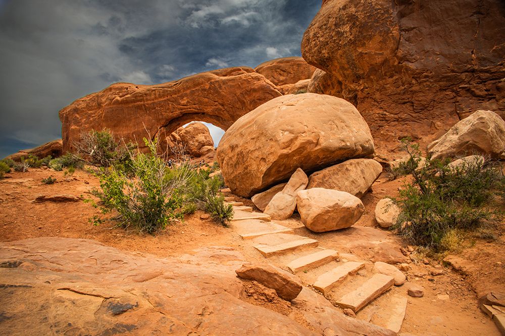 Turret Arch, Arches National Park, Utah, USA. art print by Roddy Scheer for $57.95 CAD