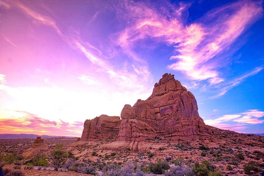 Arches National Park evening light-USA-Utah art print by Terry Eggers for $57.95 CAD