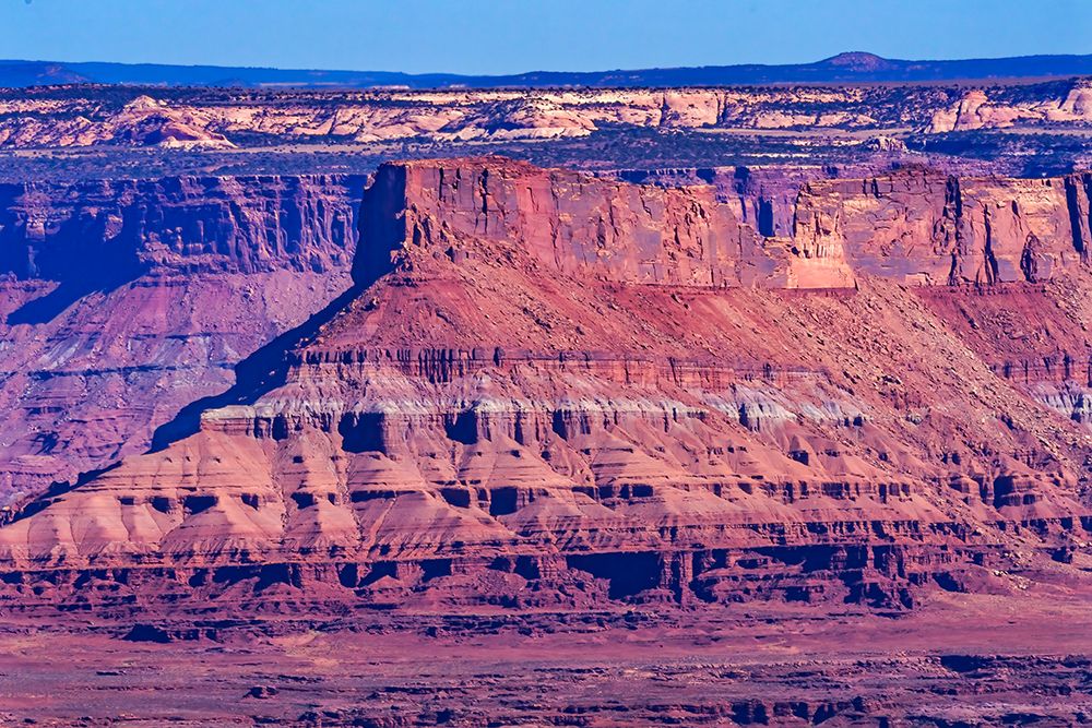 Red Rock Canyons Overlook- Canyonlands National Park- Moab- Utah. Green Canyon. art print by William Perry for $57.95 CAD