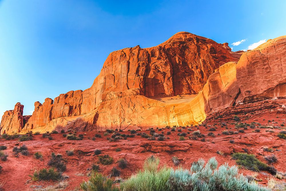 Park Avenue Section-Arches National Park-Moab-Utah-USA. art print by William Perry for $57.95 CAD